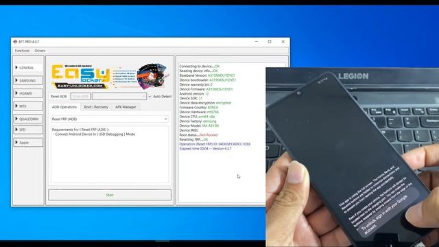 Samsung FRP Bypass 2022 ! A315f Google Account Bypass Android 12..