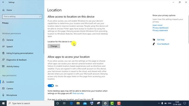 How to Turn Off Location Tracking in Windows 10 || Stop Windows 10 from Tracking Your Location смотреть онлайн