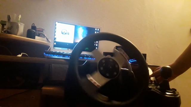 Logitech g27 small ffb test смотреть онлайн
