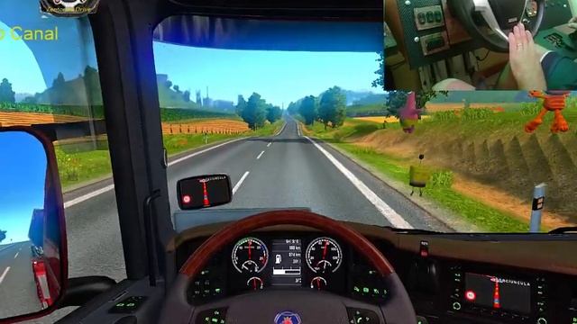 Ets2_Mapa EAA_ Scania 520 - Carga Cimento 22.514kg #ByRicardocascão смотреть онлайн