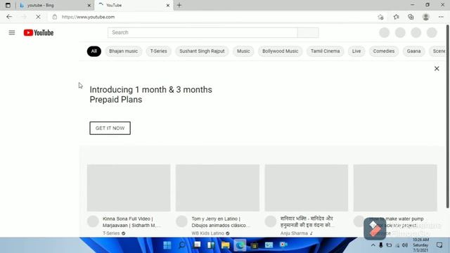 windows 11 me YouTube kaise chalaye "best way".how to open YouTube on windows 11.win 11 tricks смотреть онлайн