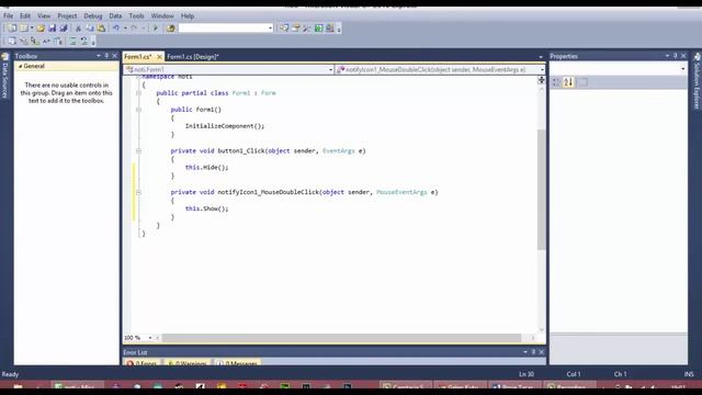 C# NotifyIcon Control Ders 92 смотреть онлайн