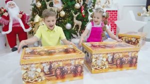 Диана и Рома готовятся к Рождеству