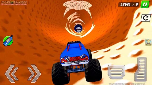 Crazy Car Stunt Racing Simulator - Improssible Race Monster Truck Driving - Android GamePlay смотреть онлайн