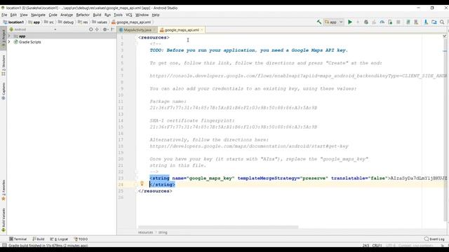 Android Studio : Track current location using Google API смотреть онлайн