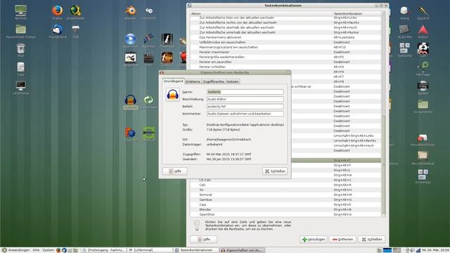 Linux-Tutorial Tastenshortcuts zum Programmstarten смотреть онлайн
