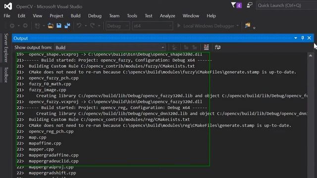 OpenCV Build and Install in Windows 10 with Visual Studio 2015 (PART III) смотреть онлайн