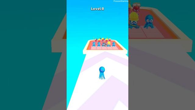 Octopus Vs Sharks - Gameplay Walkthrough Part 1 Merge Battle All Levels 1-12 (iOS, Android)