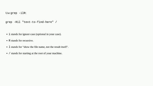 How to find all files containing specific text (string) on Linux? смотреть онлайн