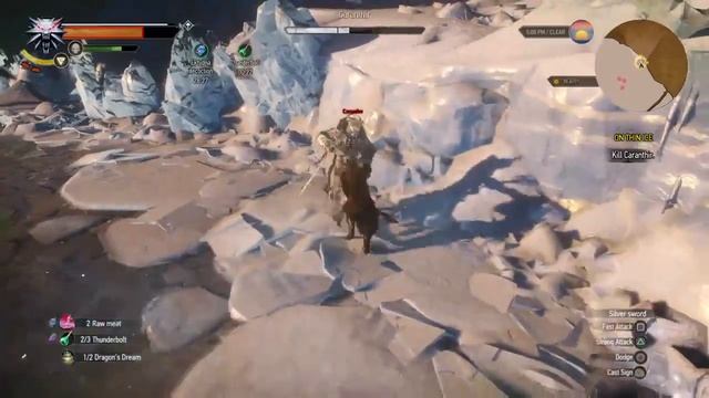The Witcher 3: Wild Hunt Killing Caranthir смотреть онлайн