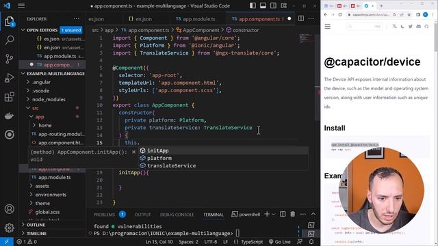 Crea Una Aplicación Multiidioma Con IONIC