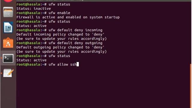 How to setup your firewall in Ubuntu using ufw mode #ufw #firewall #Ubuntu смотреть онлайн