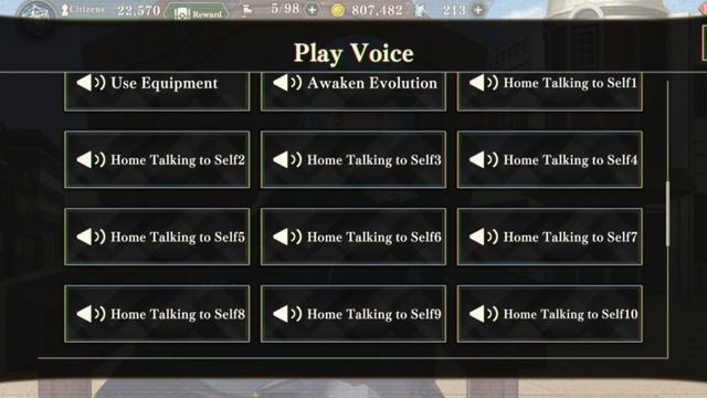 All Game Voices Of Rimuru Tempest ( Common ) In Slime Isekai Memories