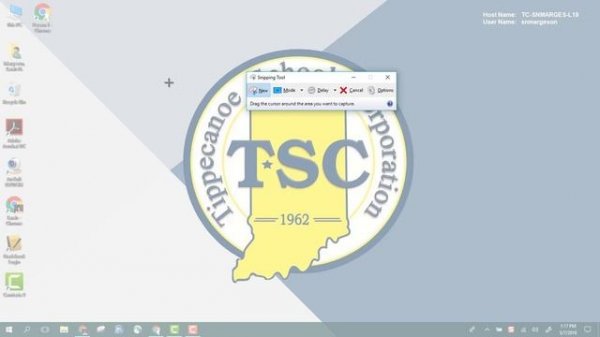 Snipping Tool - Windows 10