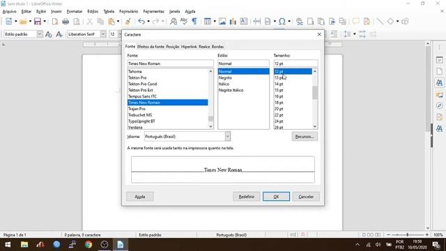 colocando norma da ABNT no libre office смотреть онлайн