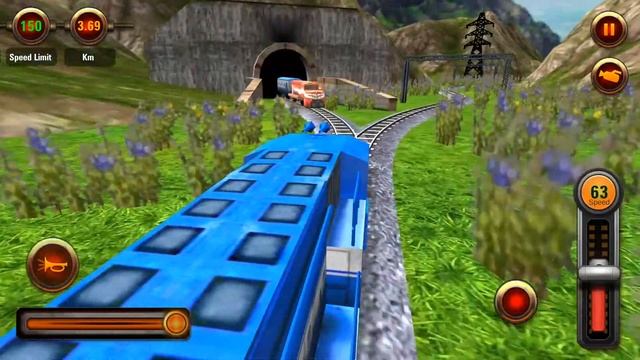 Train Racing Games 3D 2 Player - iOS/Android Gameplay Video смотреть онлайн