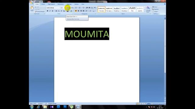 MS Office Word 2007 Bangla Tutorial 4 смотреть онлайн