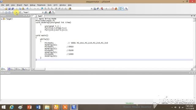 How to create Hex file using KeilC software? смотреть онлайн
