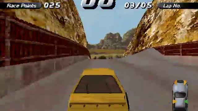 Destruction Derby 2 (PC) - Chalk Canyon Gameplay смотреть онлайн