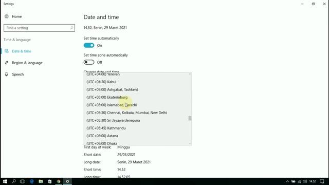 Cara Mengatur Jam dan Tanggal Windows 10 Agar Up to Date смотреть онлайн