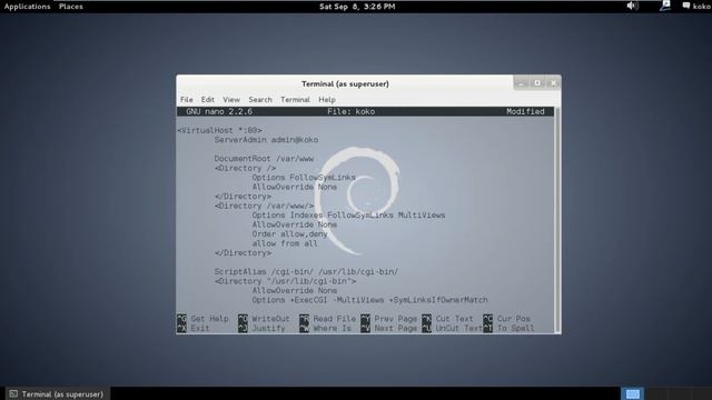 Installasi dan Configurasi IP Address, DNS Server, & Web Server pada Debian 7 смотреть онлайн