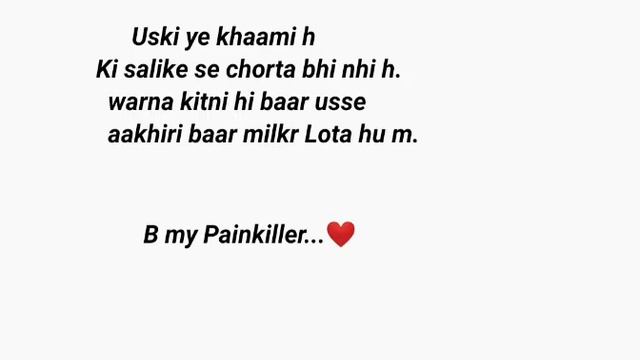 B you❤️ || B my Painkiller|| whatsapp status смотреть онлайн