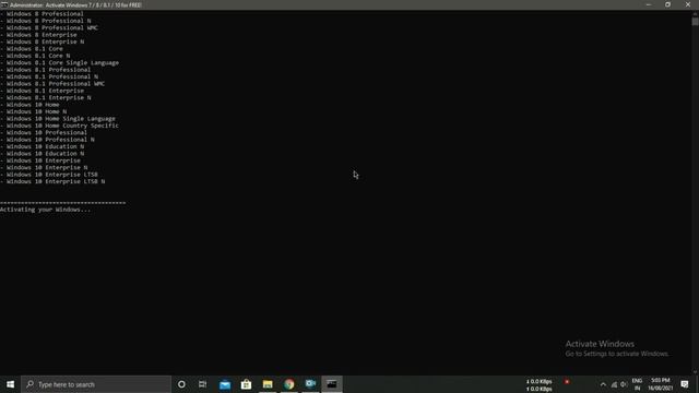 How to Activate windows 10/8/7 permanently | For free 100% Working | Simple method смотреть онлайн