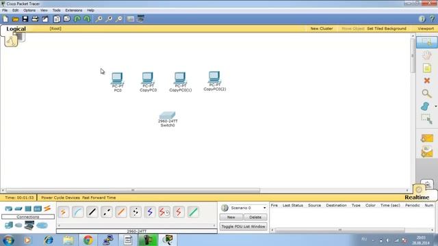 3.Видео уроки Cisco Packet Tracer. Курс молодого бойца. Коммутатор смотреть онлайн