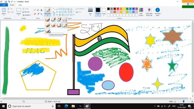 Paint E-Learning in Hindi PART-4 смотреть онлайн