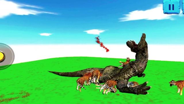 TIGER VS DRAGON GAMES / ANIMAL ANDROID GAMES VIDEO / TIGER AND DAINASOR GAME VIDEO #ALLGAMES смотреть онлайн