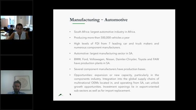 SERIE WEBINAR Una porta per l’Africa Webinar 2 Focus Sud Africa смотреть онлайн