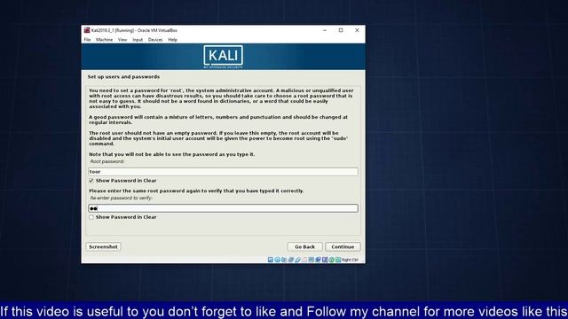 Install Kali Linux on Virtual Box смотреть онлайн