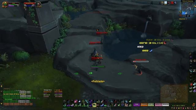 Shrine of the Storm Dungeon Heroic Wow Freakz BFA ft Demon hunter Havoc смотреть онлайн