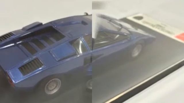 Lamborghini Countach LP400 Blue EM167E Car Model смотреть онлайн