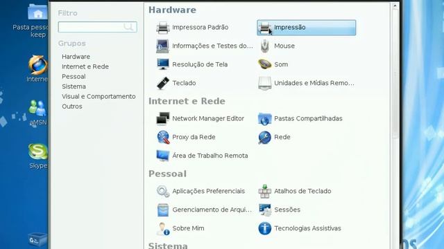 KeeP-OS - Configurando Impressora смотреть онлайн