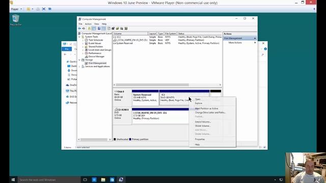 How to expand a partition in Windows 10 смотреть онлайн