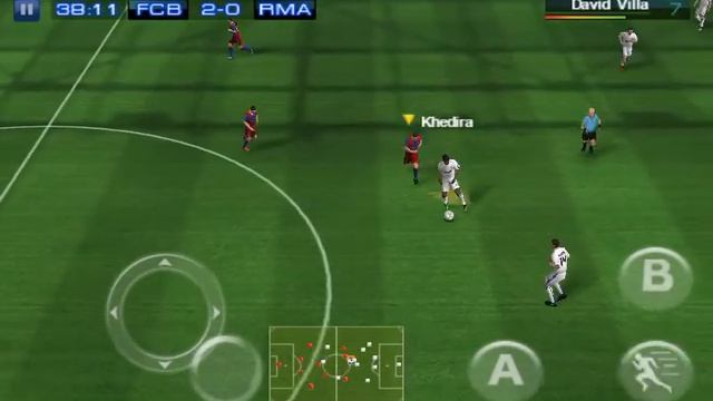 Barcelona Vs Real Madrid| Giao Hữu | Real Football 2011 Gameplay