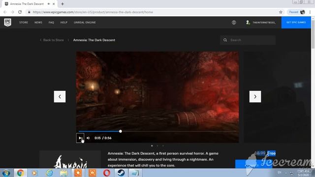 Amnesia: The Dark Descent Free On Epic Until 5/7/2020 ! смотреть онлайн
