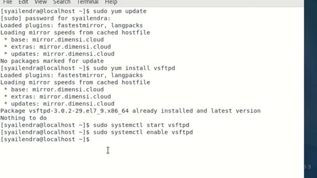 Proses Instalasi FTP Server pada CentOS 7 смотреть онлайн