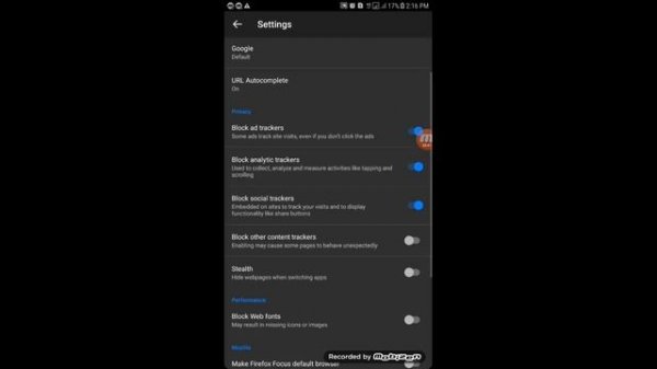 Firefox Focus! Most Secured Browser for Android