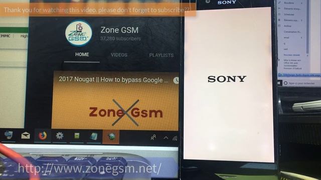 Bypass Google Account Sony Xperia Android 7.0 Nougat Remove FRP Sony Xperia XZ Premium G8141
