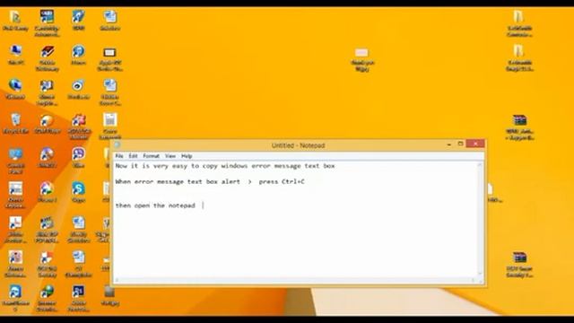 How to Copy Windows Error Message and Paste in Notepad for Windows 10 | Simple Tutorials смотреть онлайн
