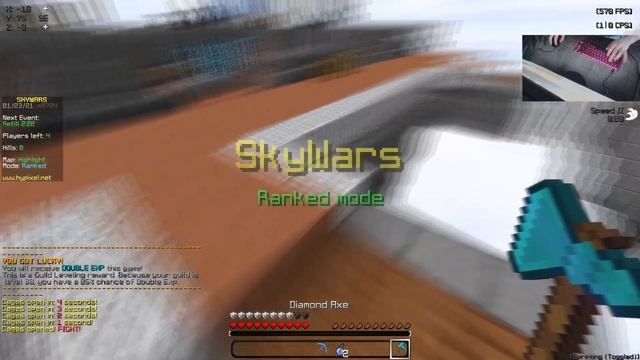 Cherry MX Blacks Keyboard and Mouse Sounds [Ranked Skywars] смотреть онлайн