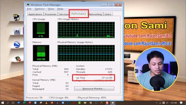 💻 How to Check Computer Usage Time | Screen Time for PC | কম্পিউটার Uptime on Windows смотреть онлайн