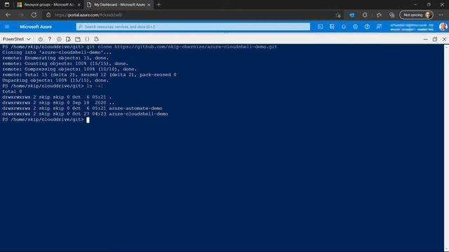 Azure Cloud Shell - Overview - Tips & Tricks - Create Linux Jump Box VM Demo - In Five - Skill Up смотреть онлайн