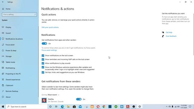 Koman pouw itlize Aksyon Sant lan nan Windows 10 | Using the Windows 10 Action Center. смотреть онлайн