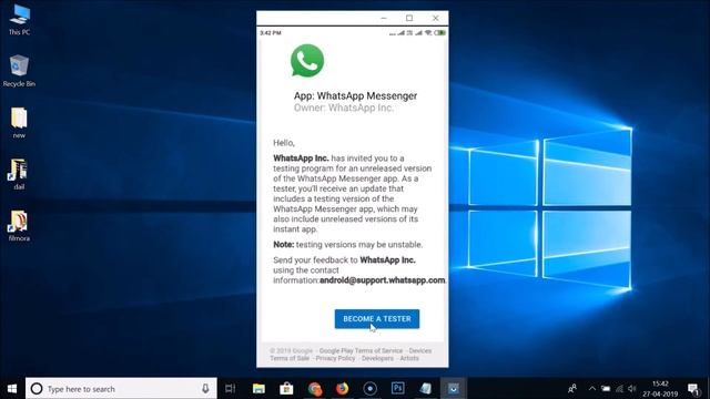 How to Fix 'Beta Program is Full' for WhatsApp Messenger on Android? смотреть онлайн