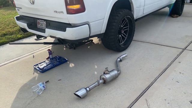 2021 Dodge Ram Hemi Borla Atak Exhaust Install
