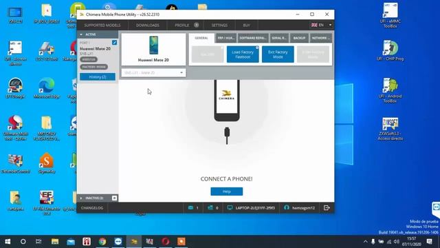 Reset Frp All Huawei Android 10.0.0 , Without Test Point , By Chimera Tool (Method) смотреть онлайн