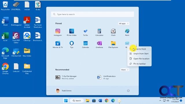 How to Add the Run Command Box to the Windows 11 Start Menu and Taskbar смотреть онлайн